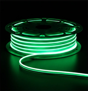 緑色のLEDネオン