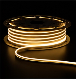 電球色のLEDネオン